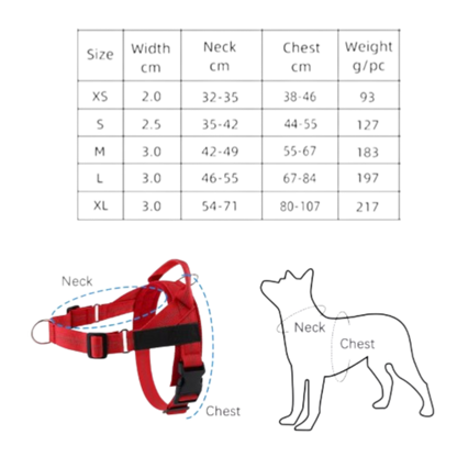 Personalized Reflective No Pull Dog Harness - Comfortable & Safe