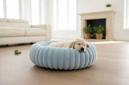 Fluffy Pet Bed with High Support - All Seasons Mattress for Small & Medium Pets